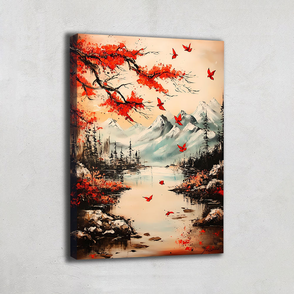 Tableau Japandi Beige