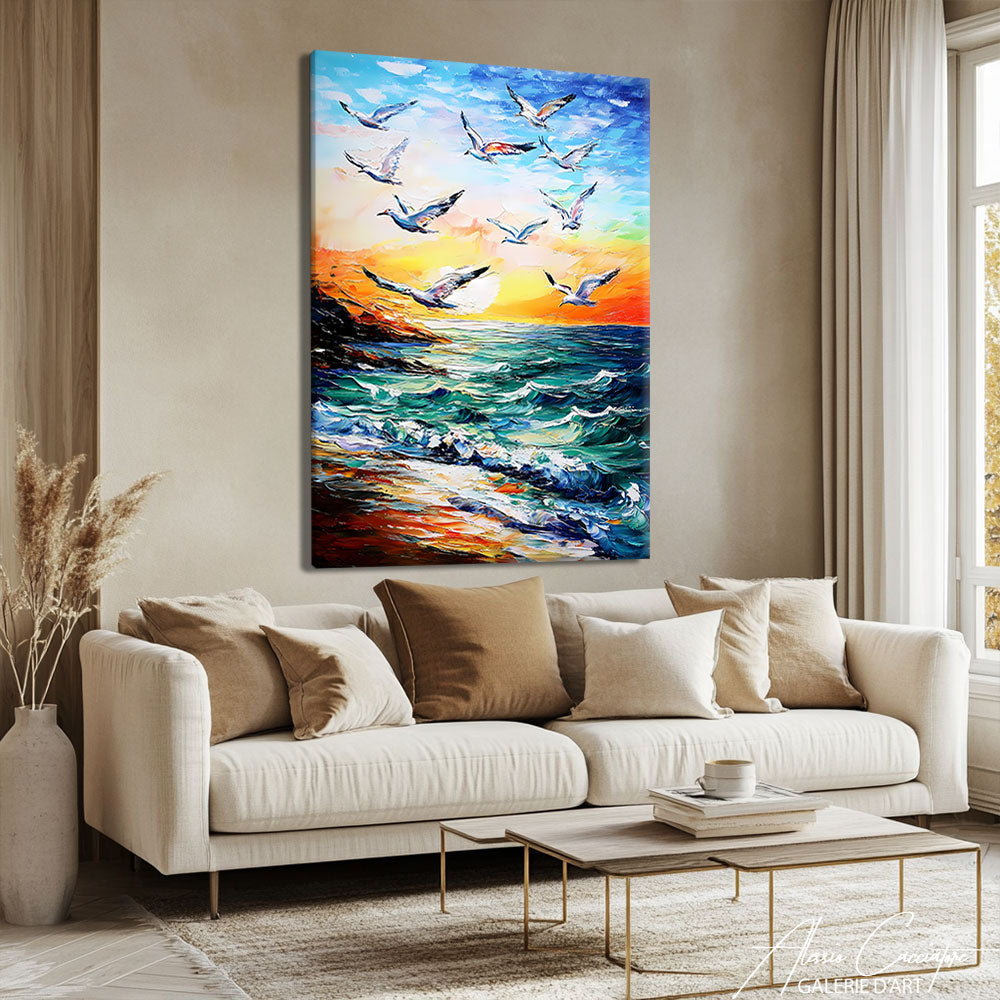 Tableau Abstrait Moderne