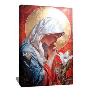 TABLEAU VIERGE MARIE LUNE