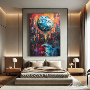 Tableau Ville Coloré