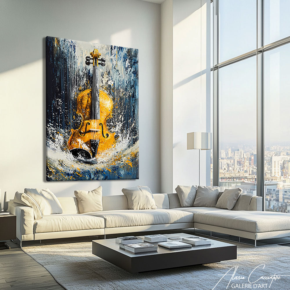 Tableau Couleur Abstrait