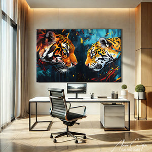  Tableau Animaux Colorés