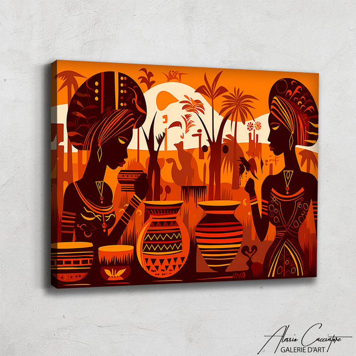 peinture ethnique africaine