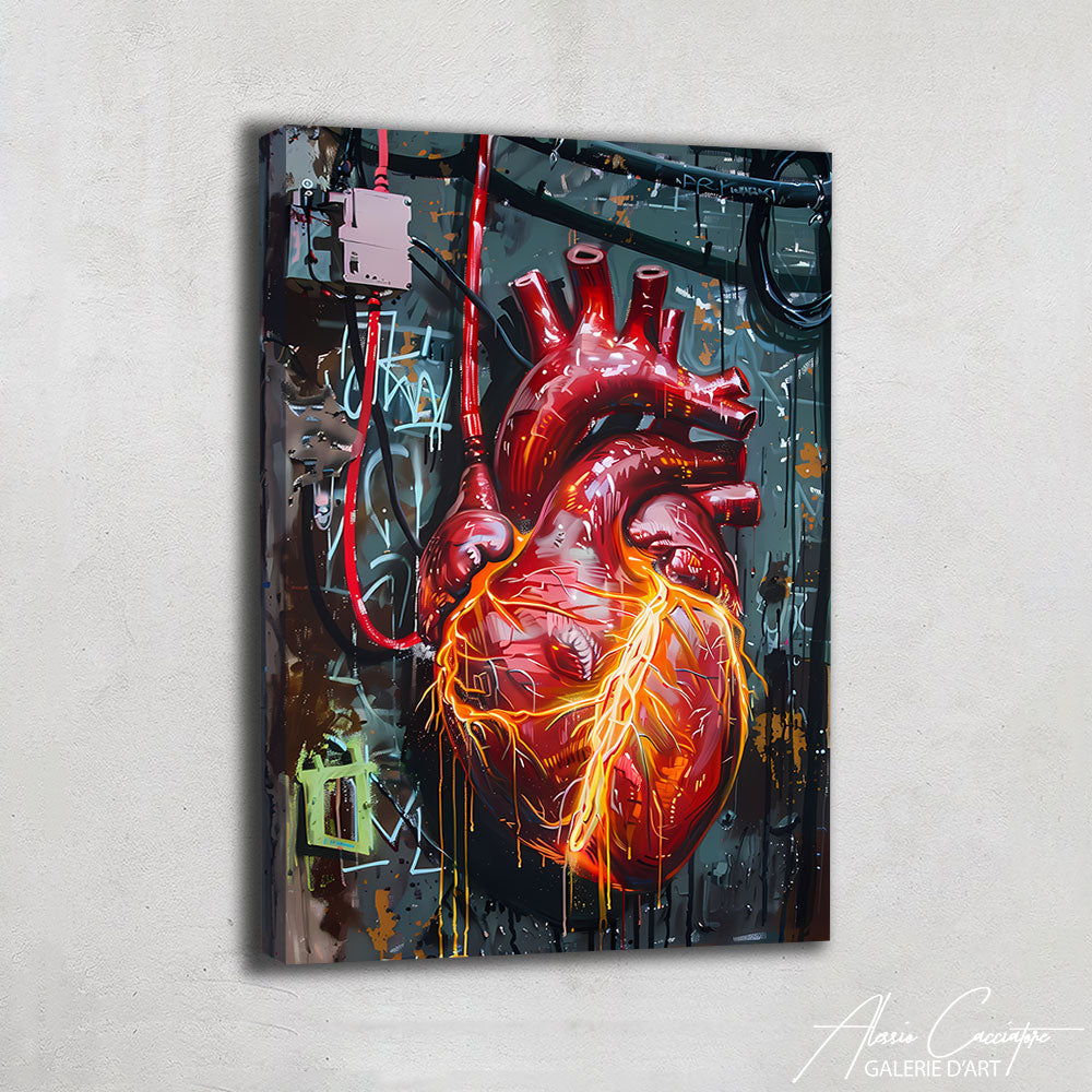 Tableau Peinture Futuriste