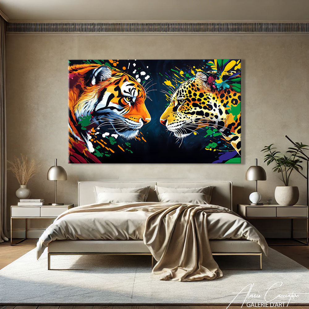 Tableau Animaux Colorés
