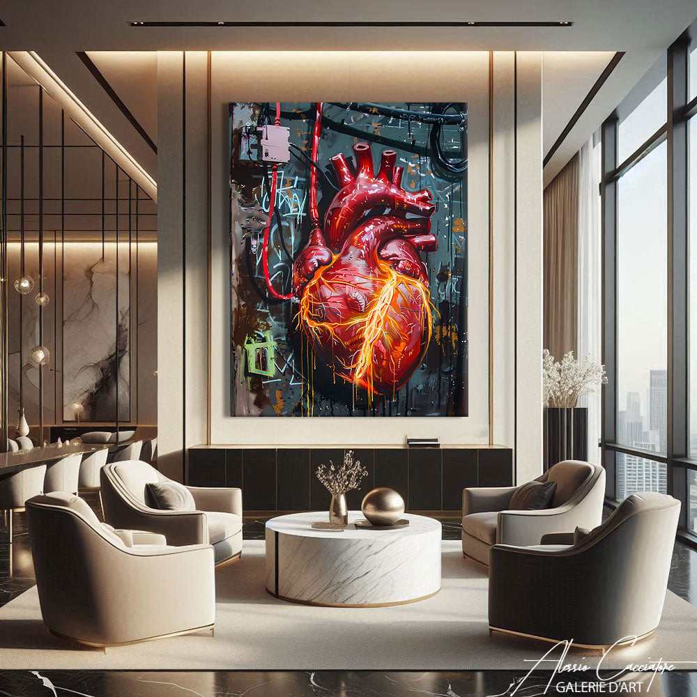 Tableau Futuriste Moderne