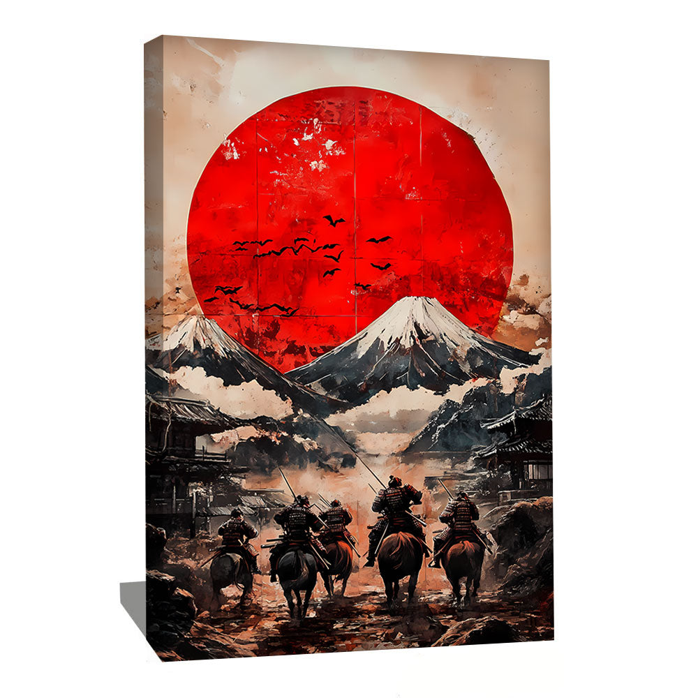 Tableau Samourai Japandi