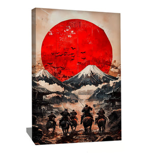 Tableau Samourai Japandi