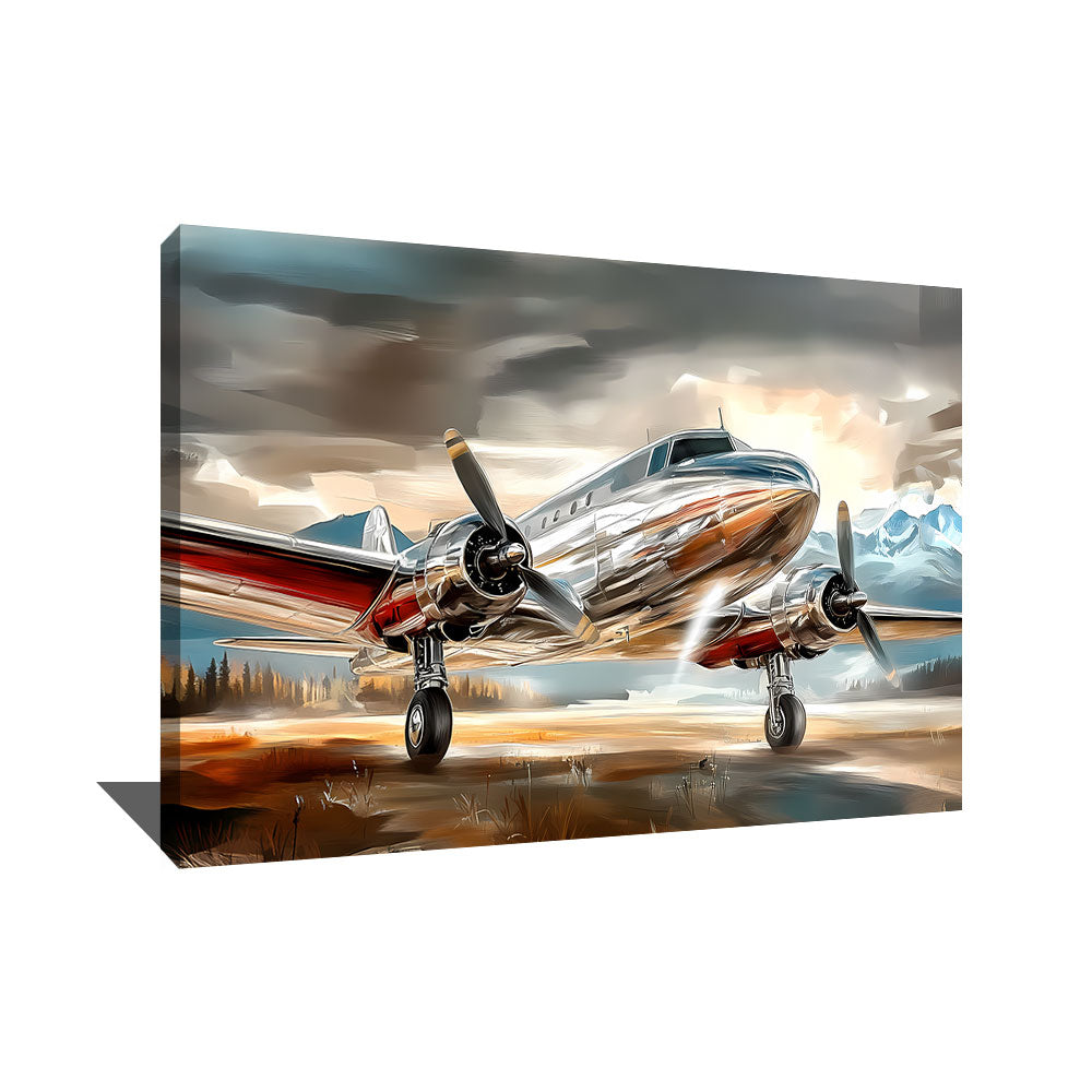 TABLEAU AVION DE LIGNE