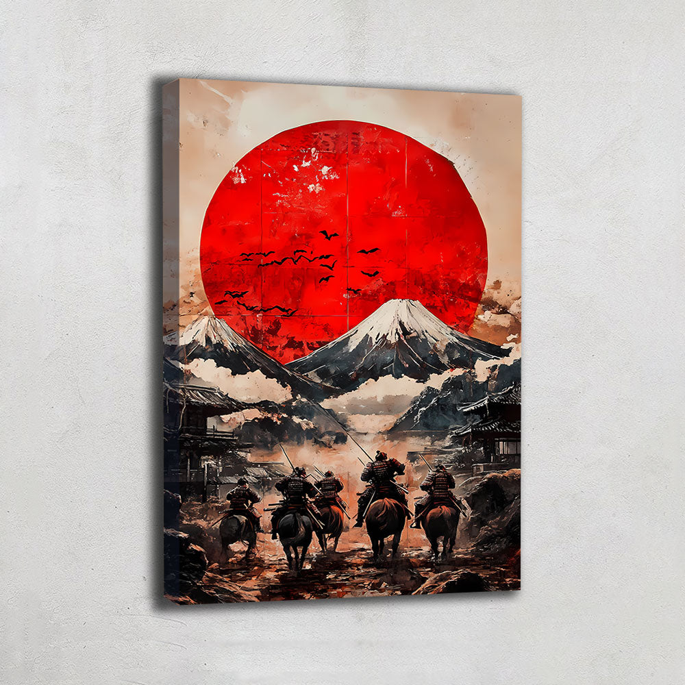 Tableau Samourai Japandi