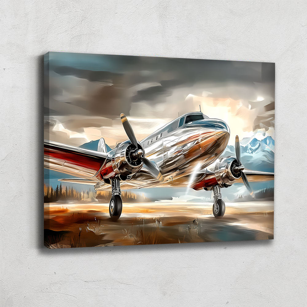 TABLEAU AVION DE LIGNE
