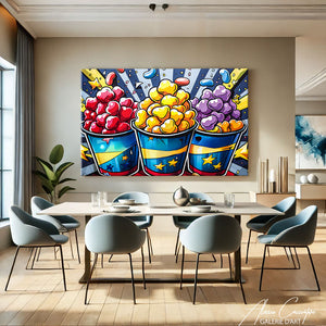 Tableau Pop Art Déco