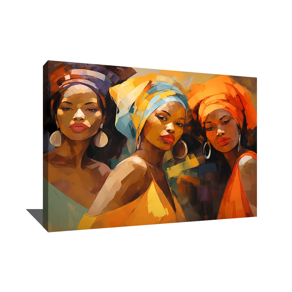 TABLEAU AFRICAIN FEMMES