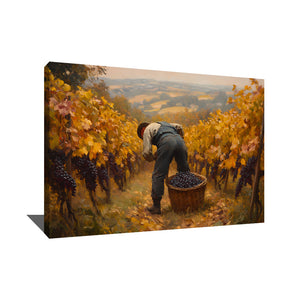 Tableau Automne Abstrait