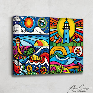 Tableau Pop Art Original