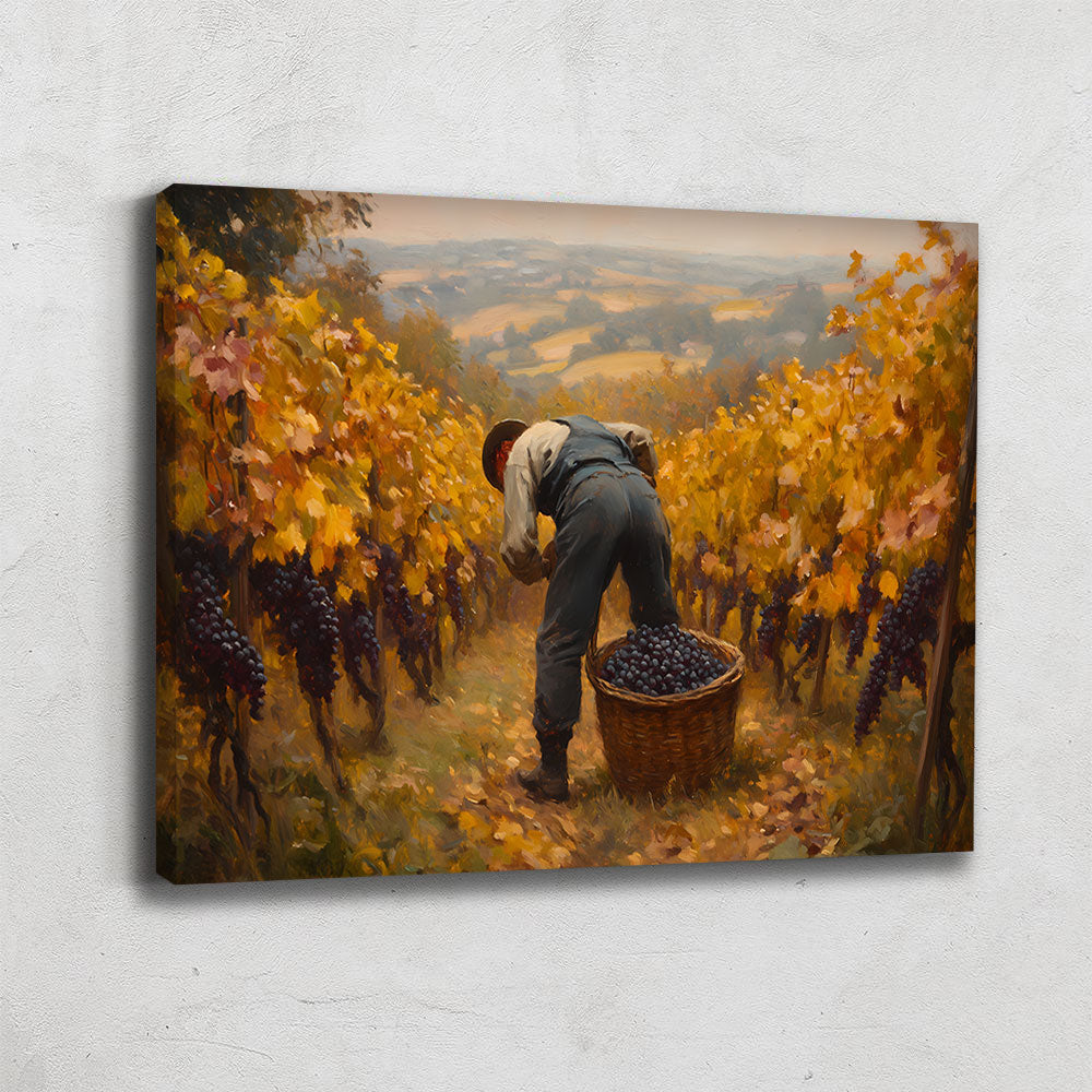 Tableau Automne Abstrait