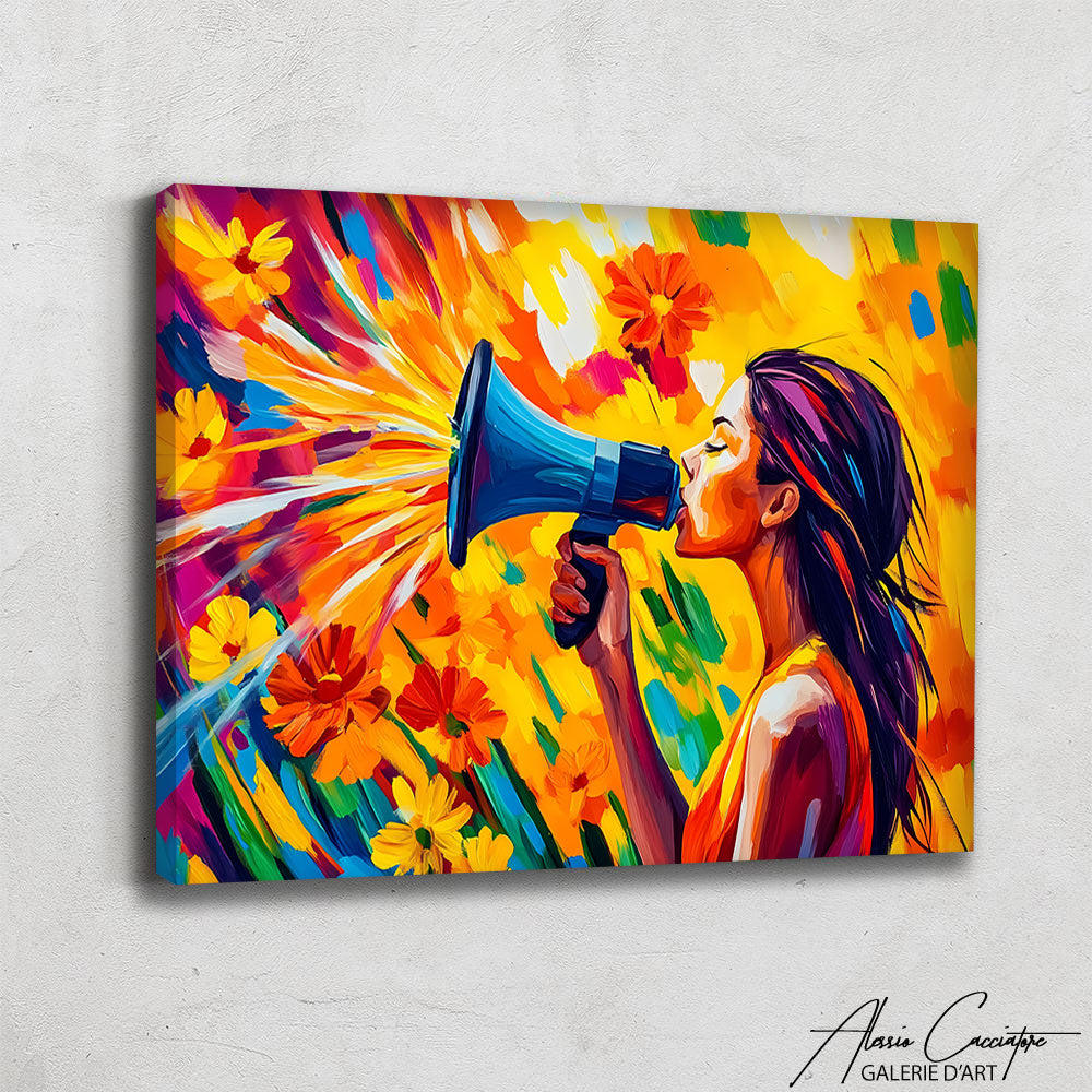 Tableau Peinture À L'huile Moderne