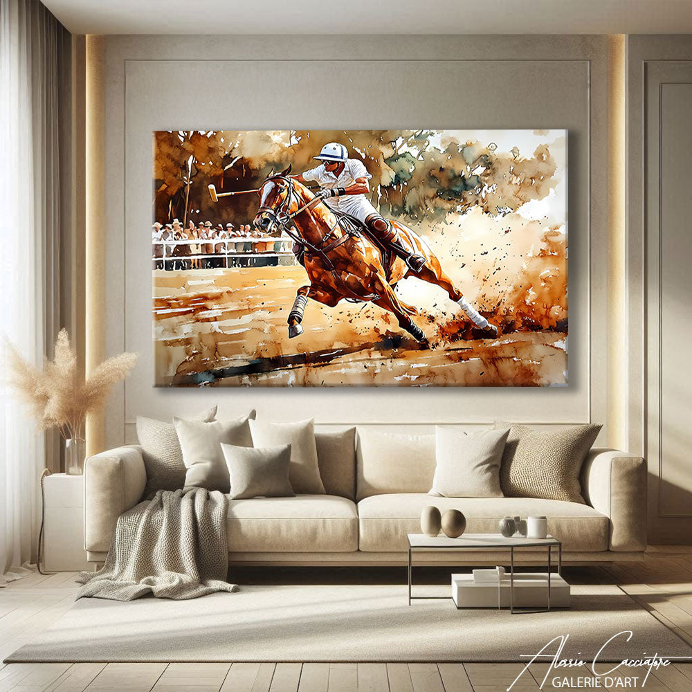 tableau équestre