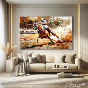 tableau équestre