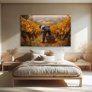 Toile Automne Abstrait