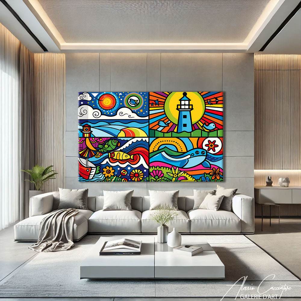 Tableau Pop Art Moderne