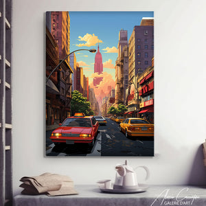 tableau new york moderne