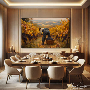 Affiche Automne Abstrait