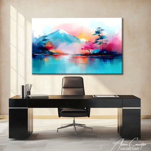 Tableau Paysage Japonais