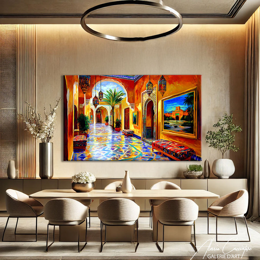 Tableau Marocain – mise en situation