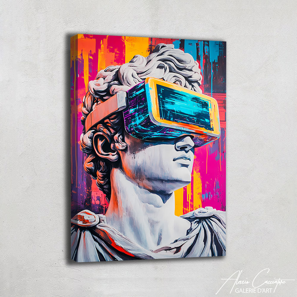 Tableau Retro Futuriste