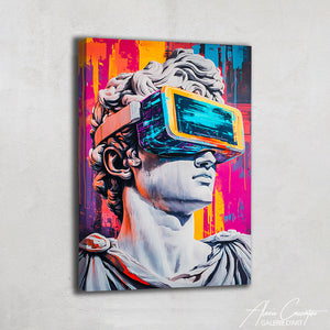 Tableau Retro Futuriste