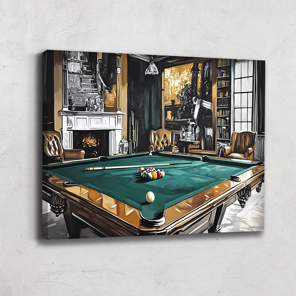 TABLEAU POUR SALLE DE BILLARD