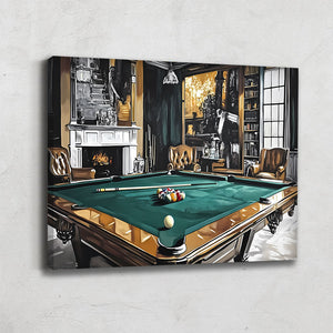 TABLEAU POUR SALLE DE BILLARD