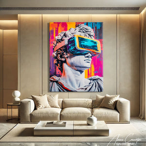 Tableau Retro Futuriste