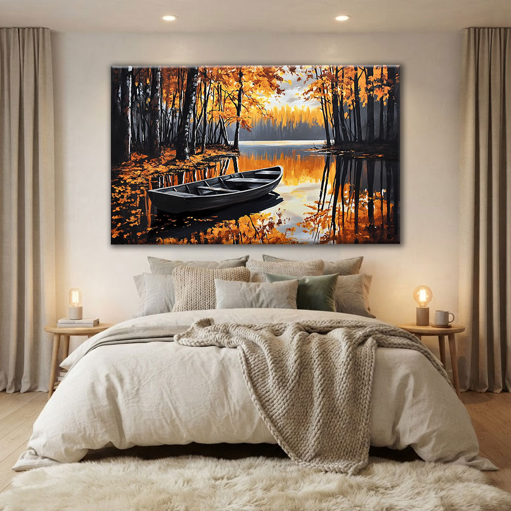 Toile Peinture Automne
