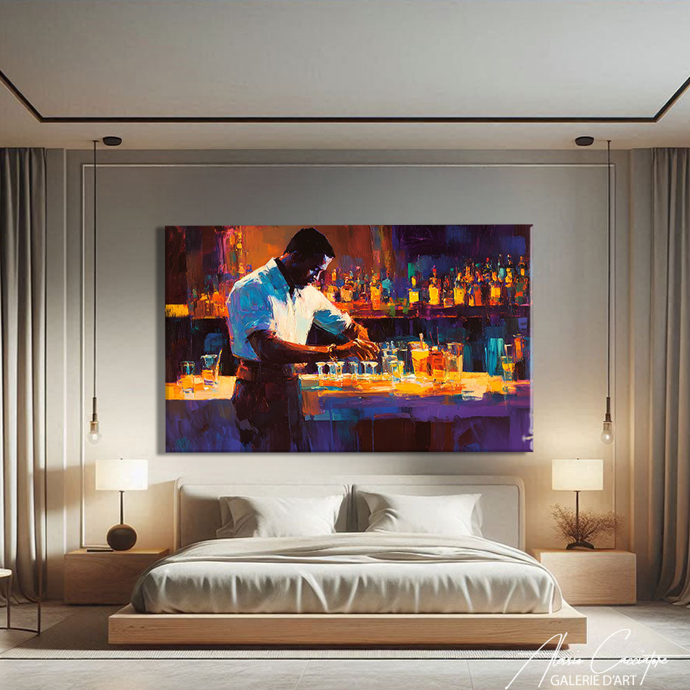 Tableau Abstrait Coloré