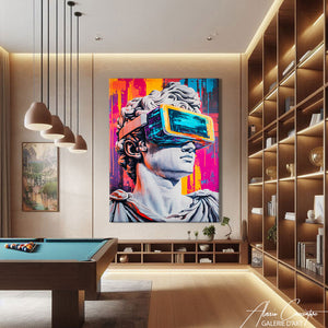 Tableau Retro Futuriste