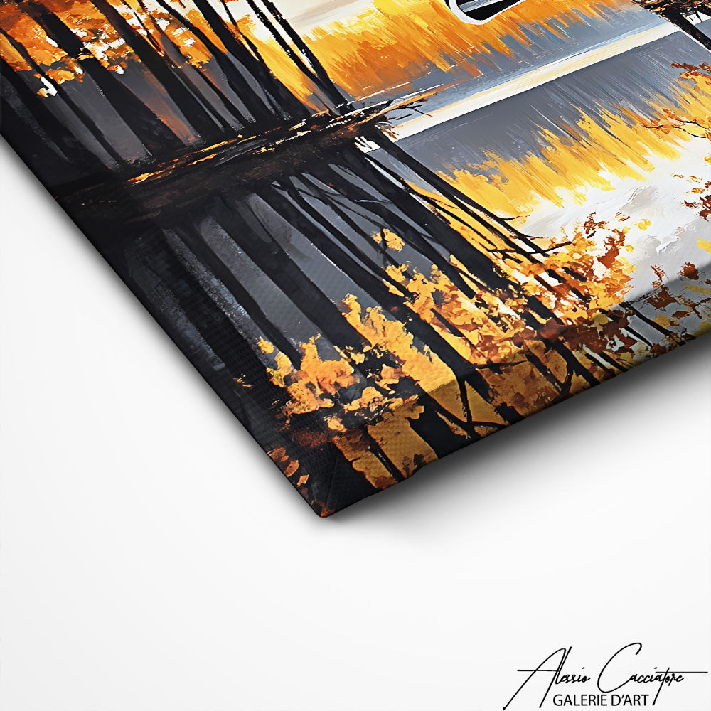 Art Mural Peinture Automne