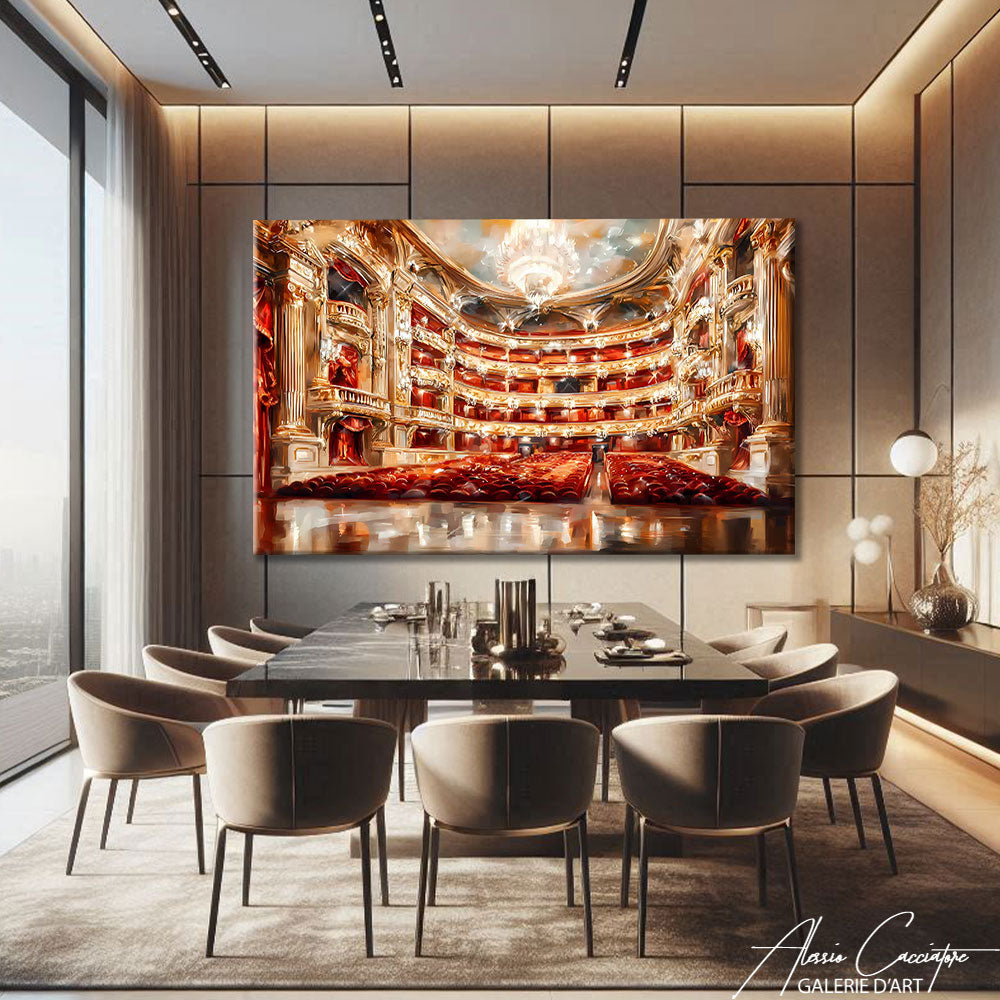 Tableau Abstrait Moderne