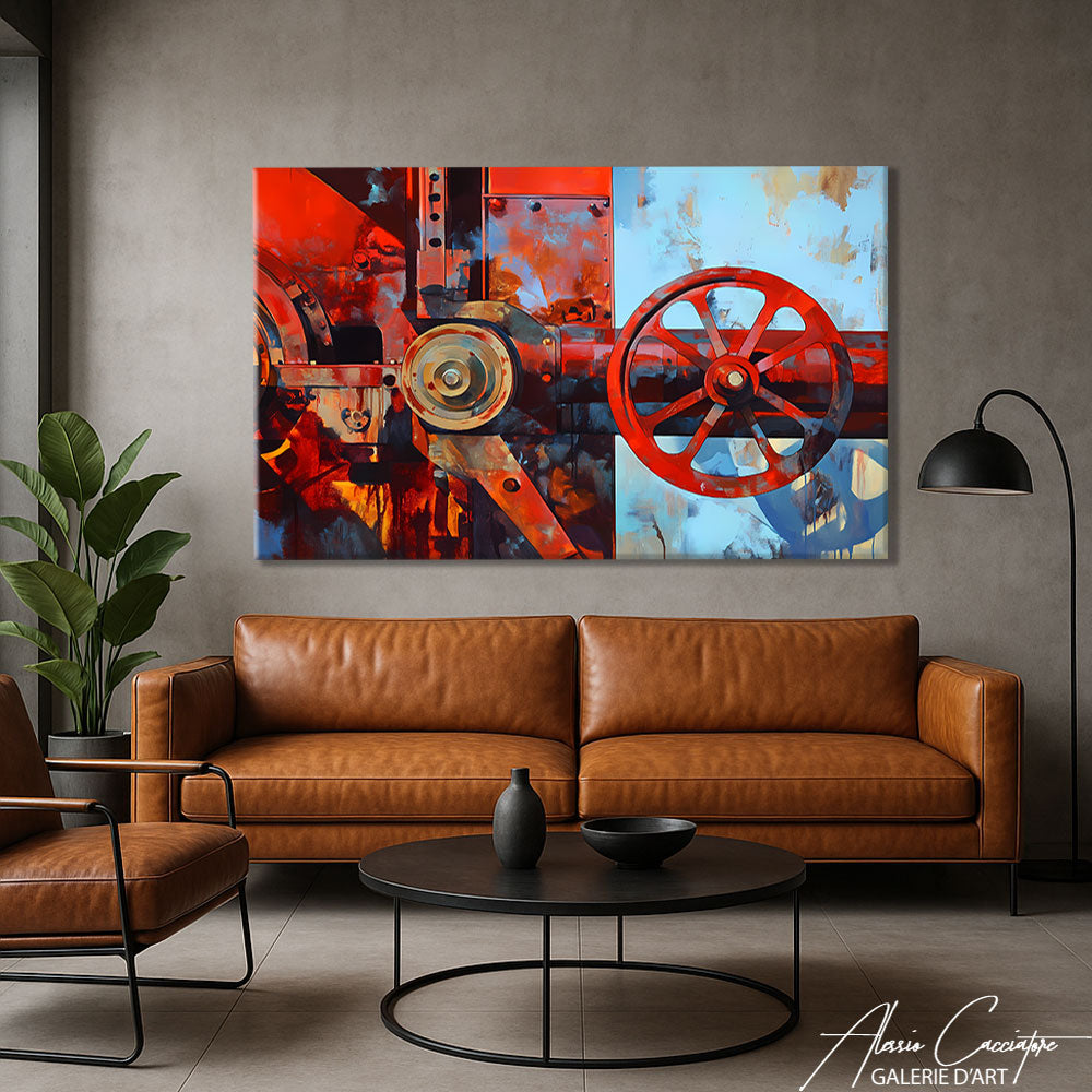 tableau loft industriel