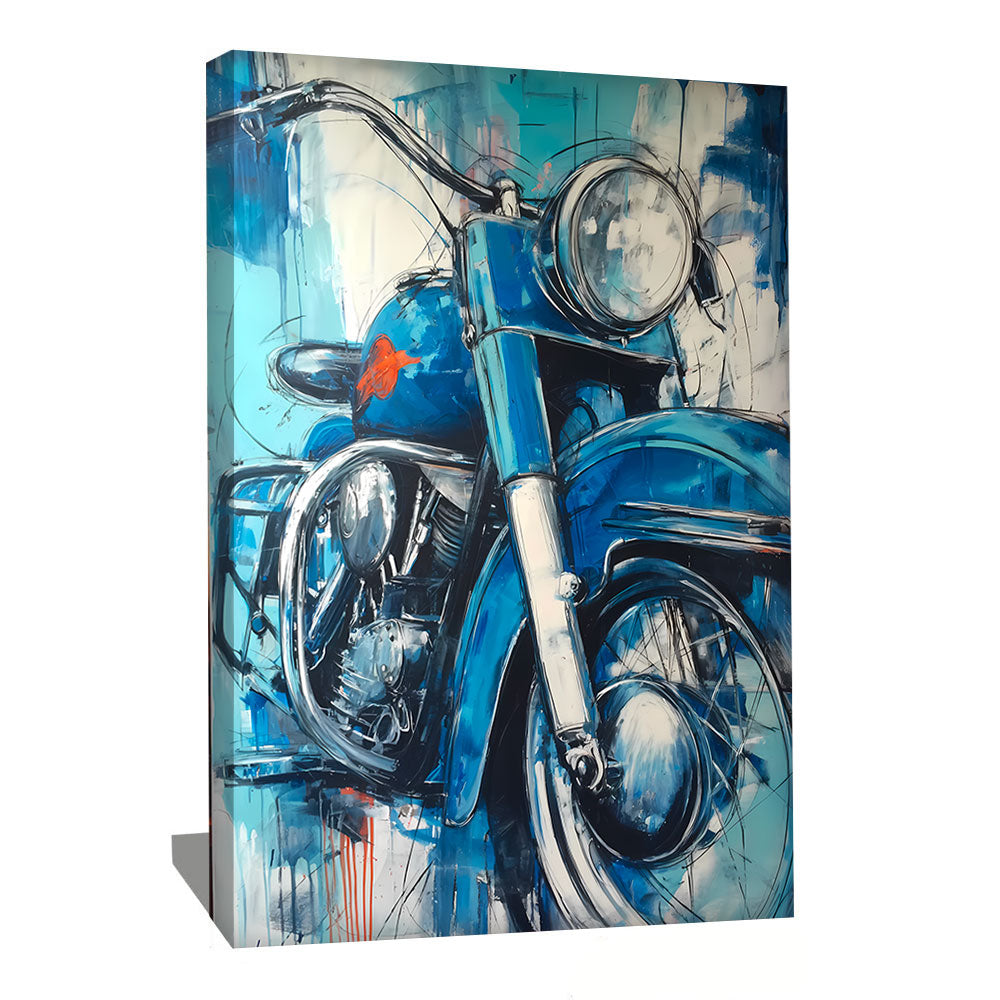 MOTORCYCLE DECORATIVE PAINTING 