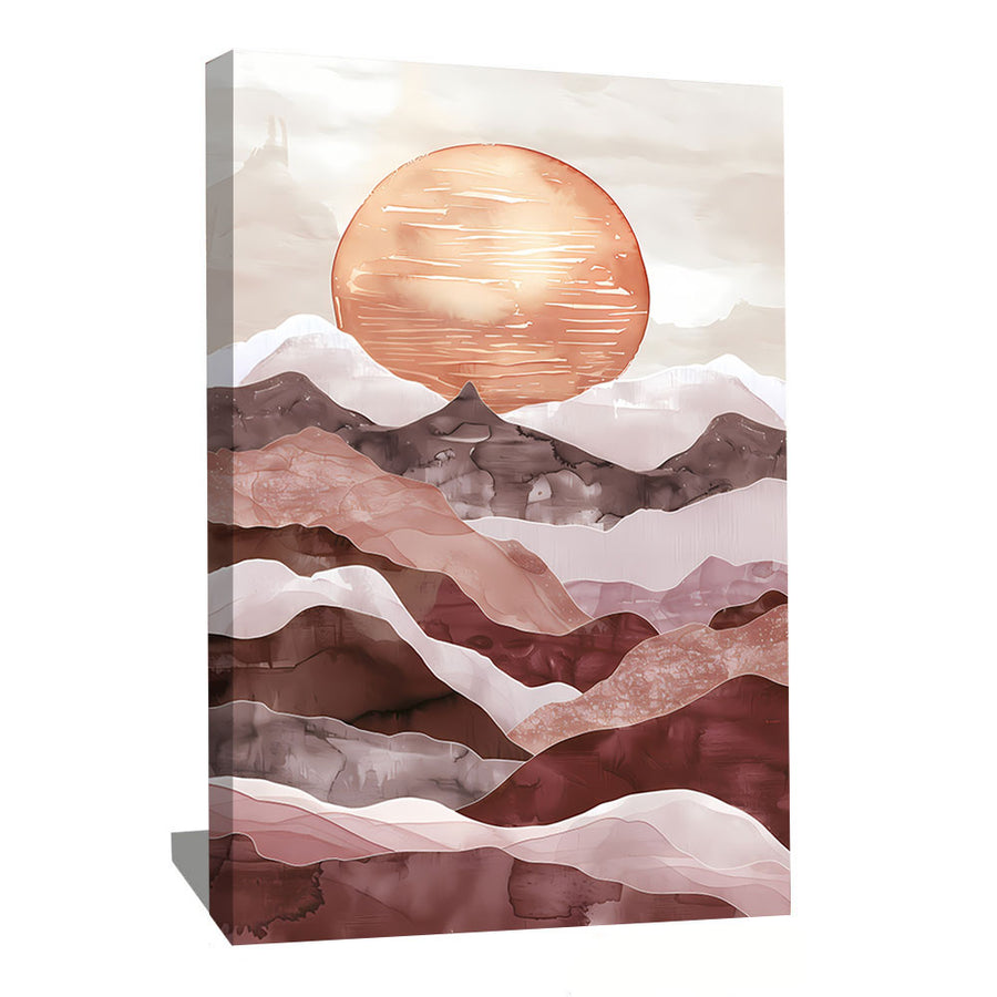 tableau montagne