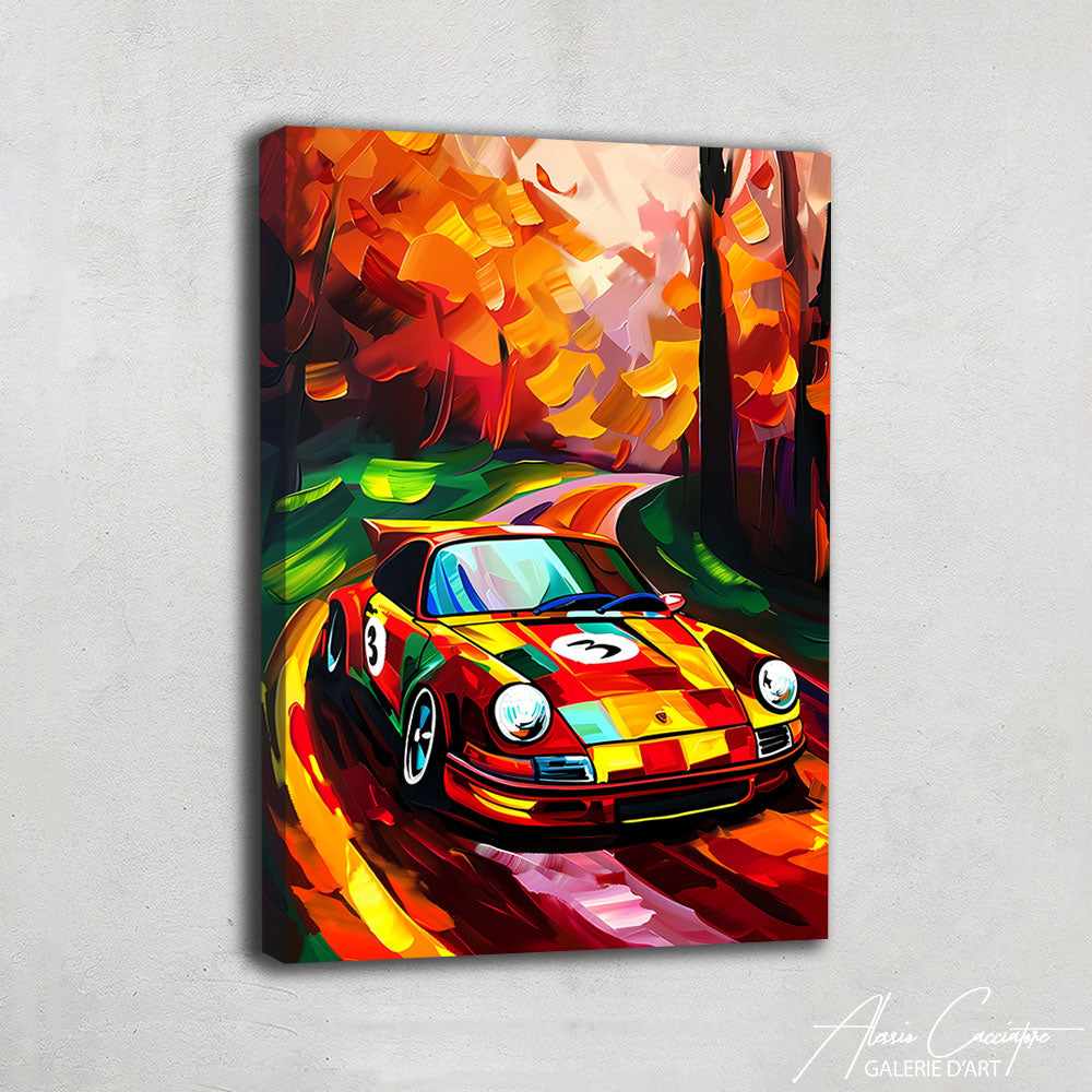 Toile Porsche 911