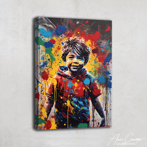 Tableau Street Art Peinture