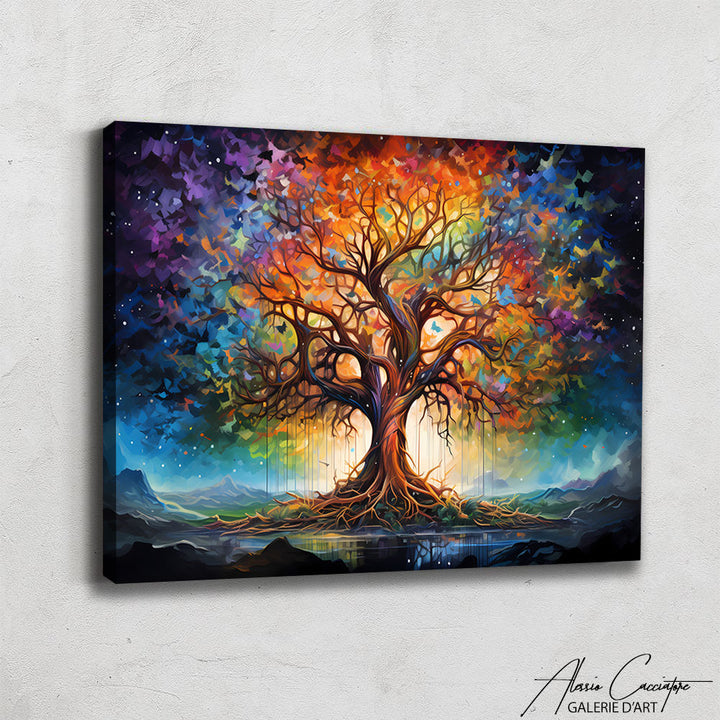 grand tableau arbre de vie