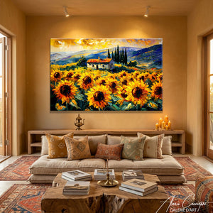 Peinture Les Tournesols