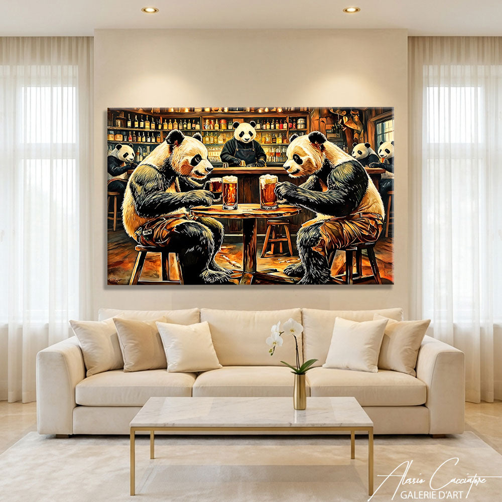 Peinture De Panda