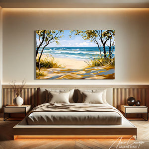 Tableau Plage Mer
