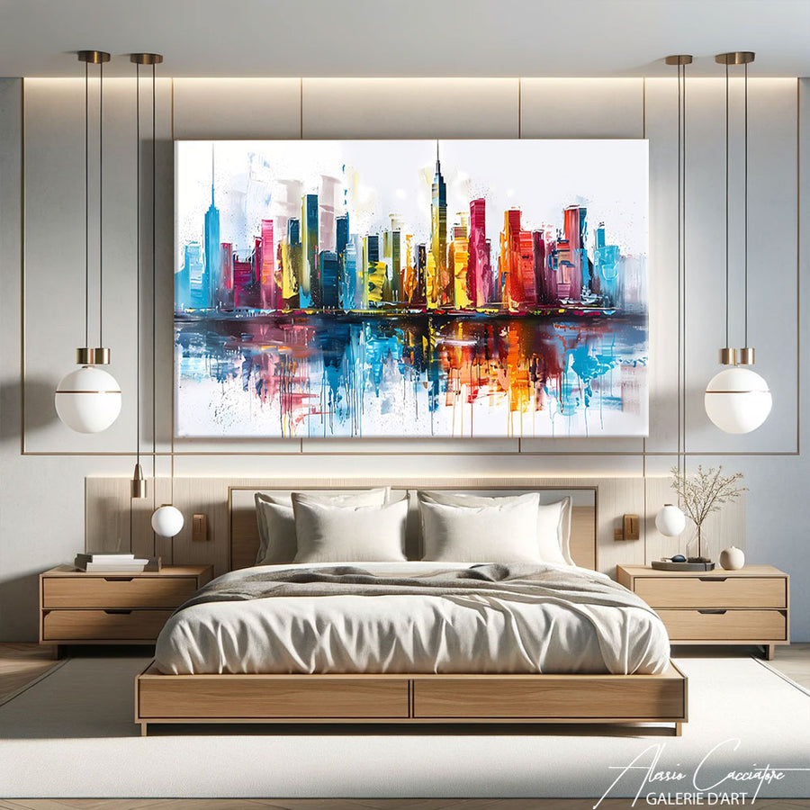 Tableau Contemporain Design – mise en situation