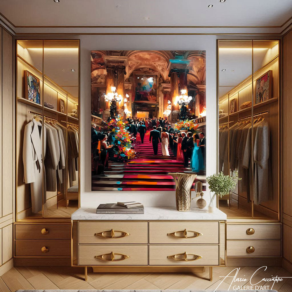 tableau peinture chic